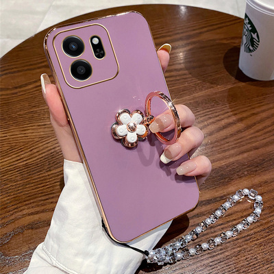 适用于华为荣耀play9T手机壳ALT一AN00保护硅胶套全包防摔软壳honor高颜值ALTAN女新款带支架手链t5g时尚奢华