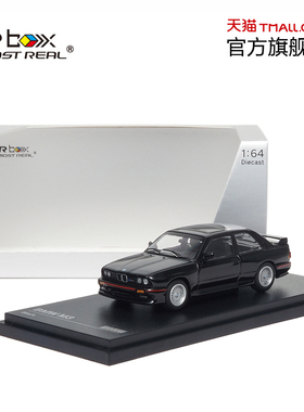 宝马 M3（E30）黑色 1:64 合金车模 AR box汽车模型