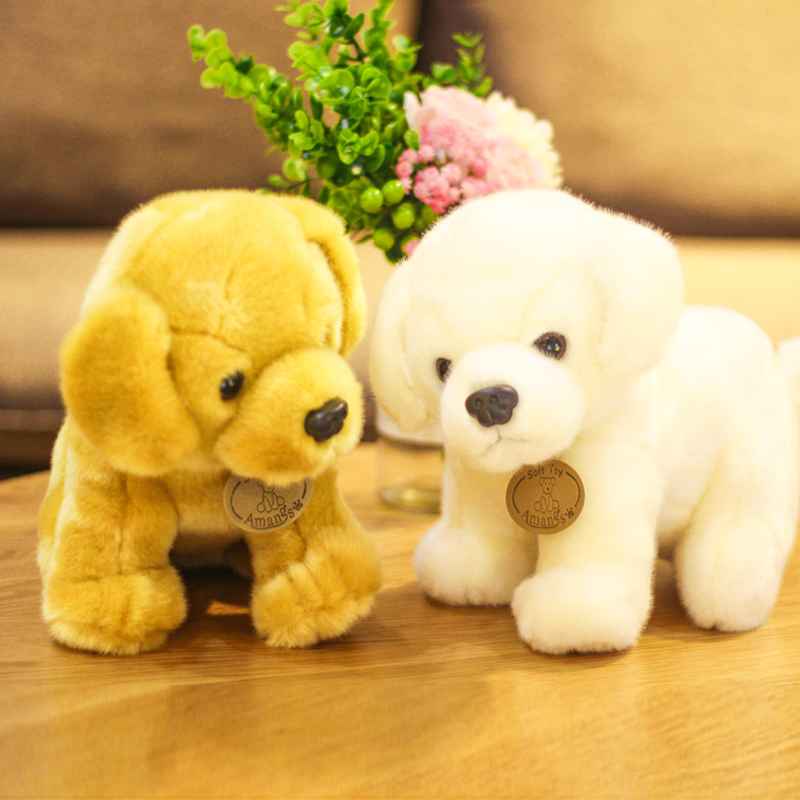 仿真狗狗布娃娃安抚抱枕毛绒玩具