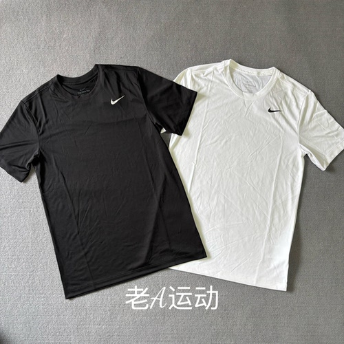 正品Nike/耐克 男子Dri-FIT速干跑步运动训练短袖T恤DX0990-063