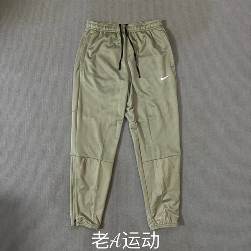 Nike/耐克正品秋冬男子跑步运动训练健身保暖加绒束脚长裤 FZ1114