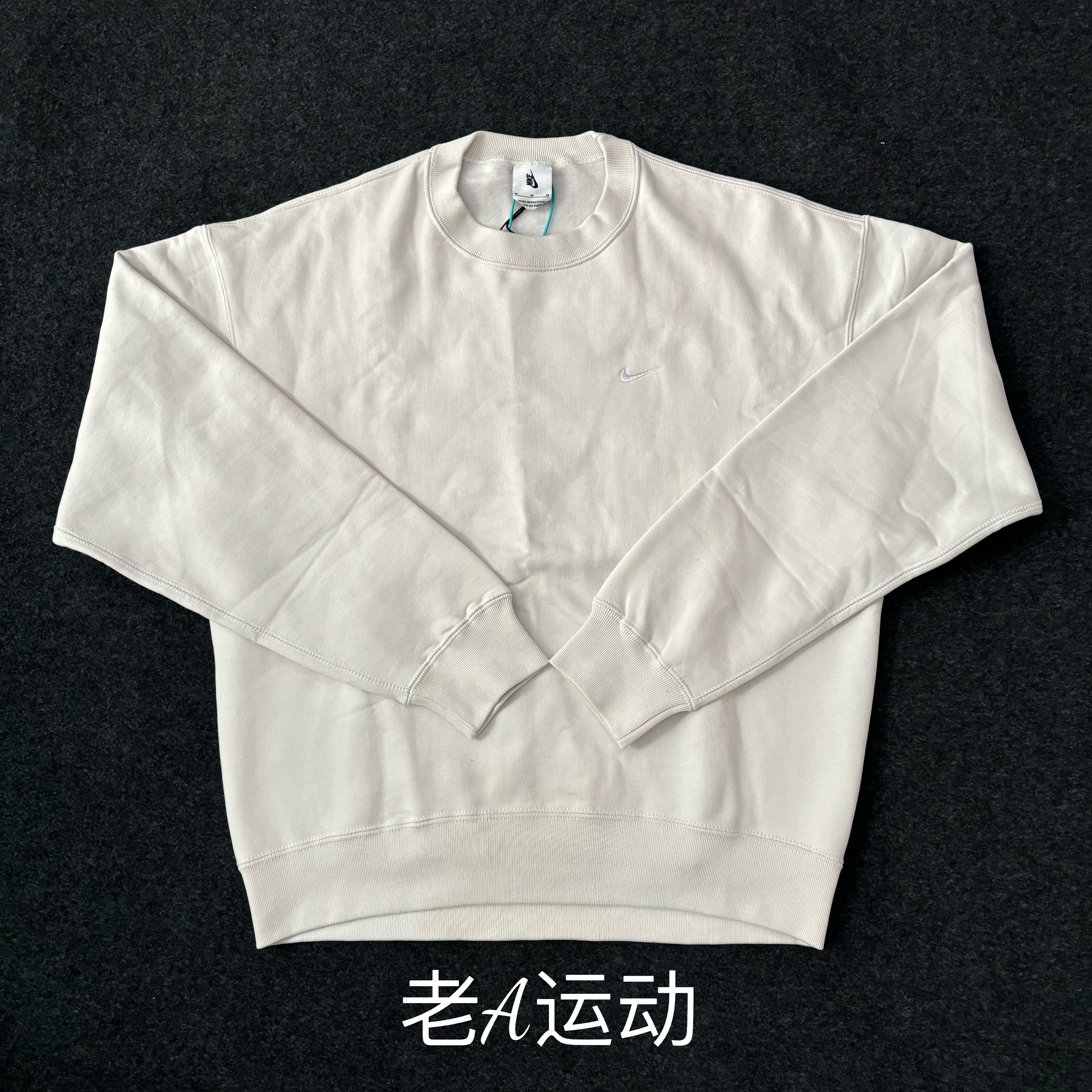 Nike/耐克 LAB经典刺绣LOGO保暖运动休闲加绒套头卫衣DA0318-030