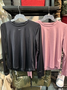 训练跑步运动健身速干长袖 Nike FIT女子薄款 DRI T恤FN2802 耐克