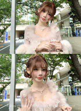 SISI JIANG“怦然心动珍珠项链”时尚简约百搭珍珠项链