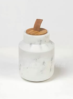 现代新中式高端云石大理石花瓶