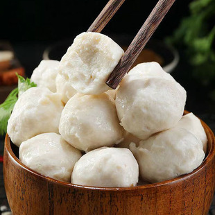 B星渔黄花鱼丸鳕鱼丸墨鱼丸200克鱼丸组合海鲜火锅丸子组合烧汤