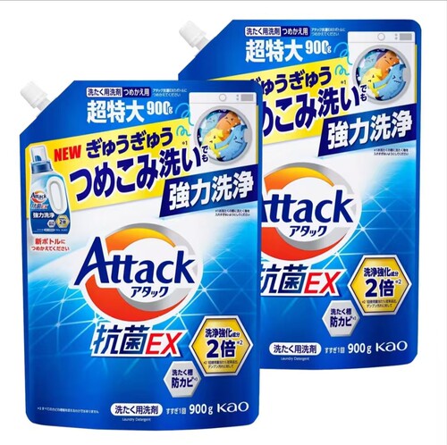 花王强效去污洗衣液替换装