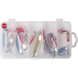 光威路亚假饵尾羽亮片子弹铜铅头钩雷蛙软虫软饵德州钓组套装