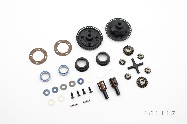 SNRC 161112 配件 1/10 差速器组件-金属齿    3.1槽  S2杯
