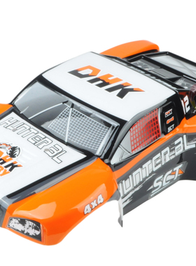 1/10东泓凯DHK 8135遥控短卡车原厂配件已打孔PC彩印车壳8135-009