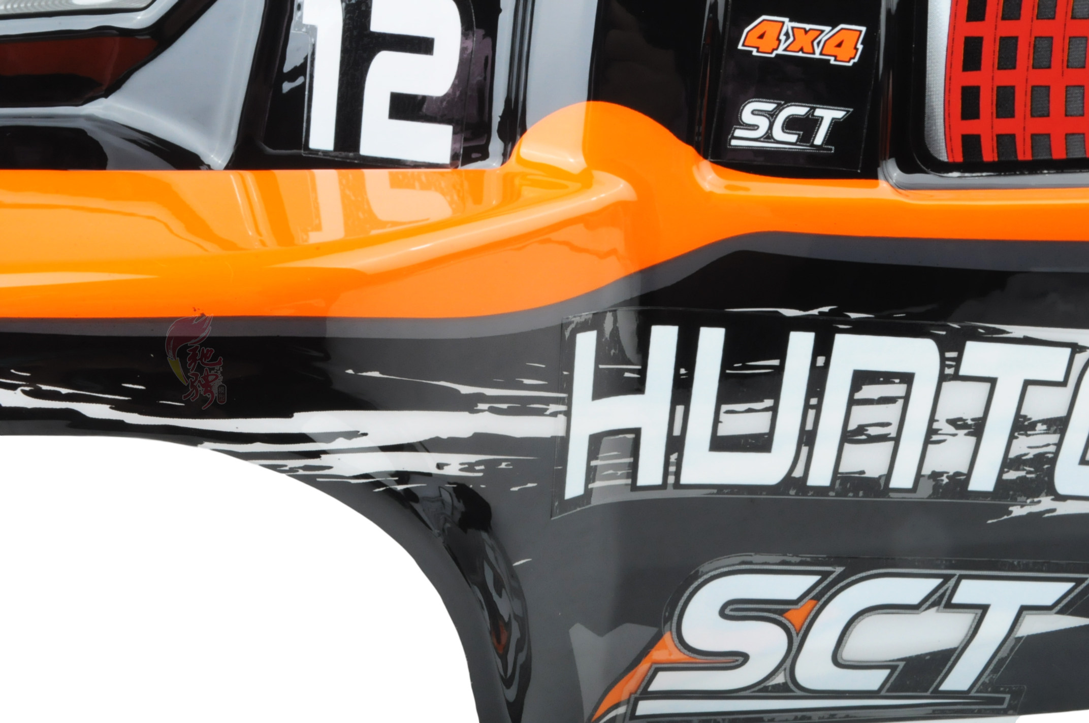 1|10 DONGHONGKAI DHK 8135 원격 제어 짧은 트럭 원래 액세서리 펀치 PC 컬러 인쇄 자동차 쉘 8135-009