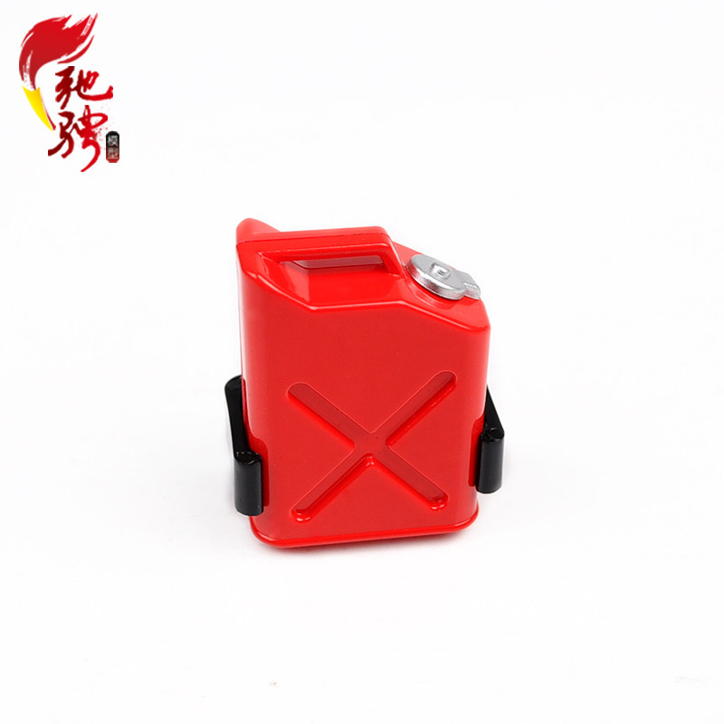 D90 오프로드 클라이밍 자동차 모델 자동차 시뮬레이션 장식 부품 오일 탱크 연료 탱크 1:10 시뮬레이션 오일 캔