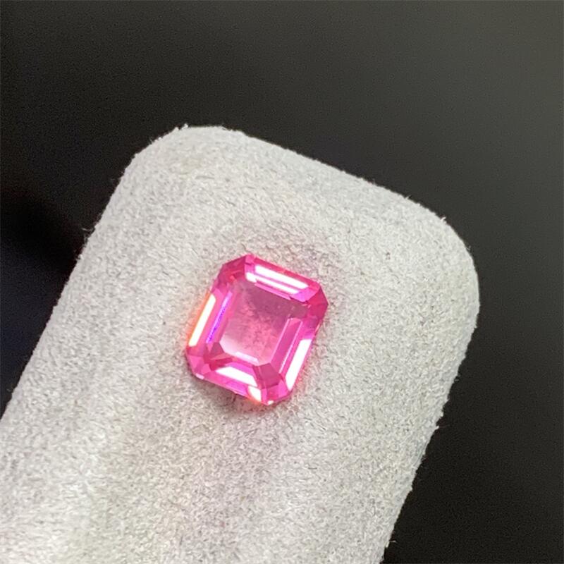 天然尖晶石镶嵌裸石满火彩手链项链戒指18k金1.59ct吉尔德证书悠
