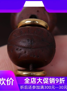 【原创臻品】藏传手工老凤眼手串 天然松石老天珠手链 时尚百搭qb