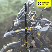 SMNU十玛adv摩托车insta360大疆运动相机伸缩杆固定第三视角拍摄