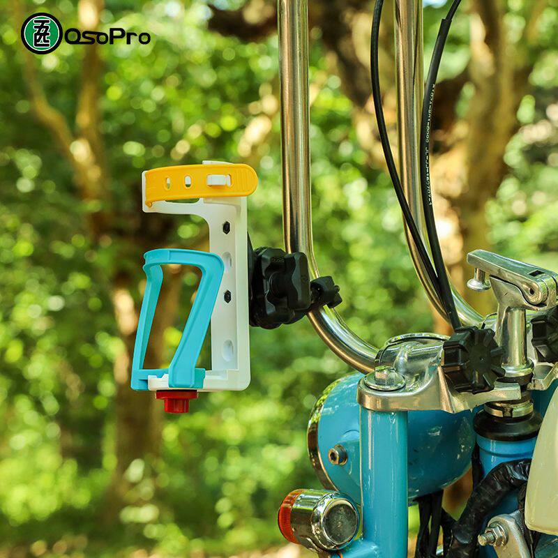 五匹摩托车水杯支架自行车纪念版水壶架骑行固定矿泉水饮料瓶夹子