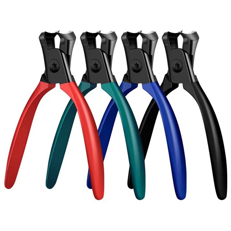 新款平口大开口指甲钳全钳握式一体防飞溅指甲剪便携式专用指甲刀