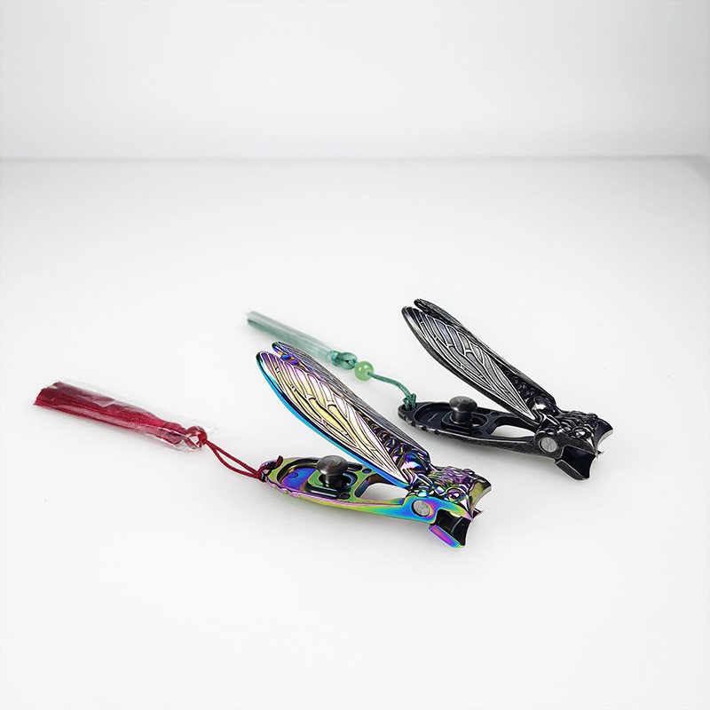 不锈钢蝉型大口指甲钳防