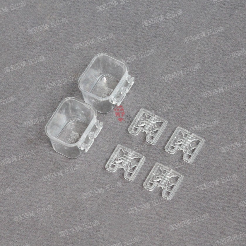 强盛三丝1.1丝距塑料碗亚克力鸟食碗水碗绣眼贝子柳莺黄鸟小鸟用,宠物/宠物食品及用品,宠物鸡/鸭/鸽笼,淘宝优惠券,粉丝福利购,淘宝优惠卷