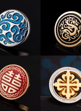 男士时尚气质复古胸针领针西服胸花西装胸章高档个性潮流徽章配饰