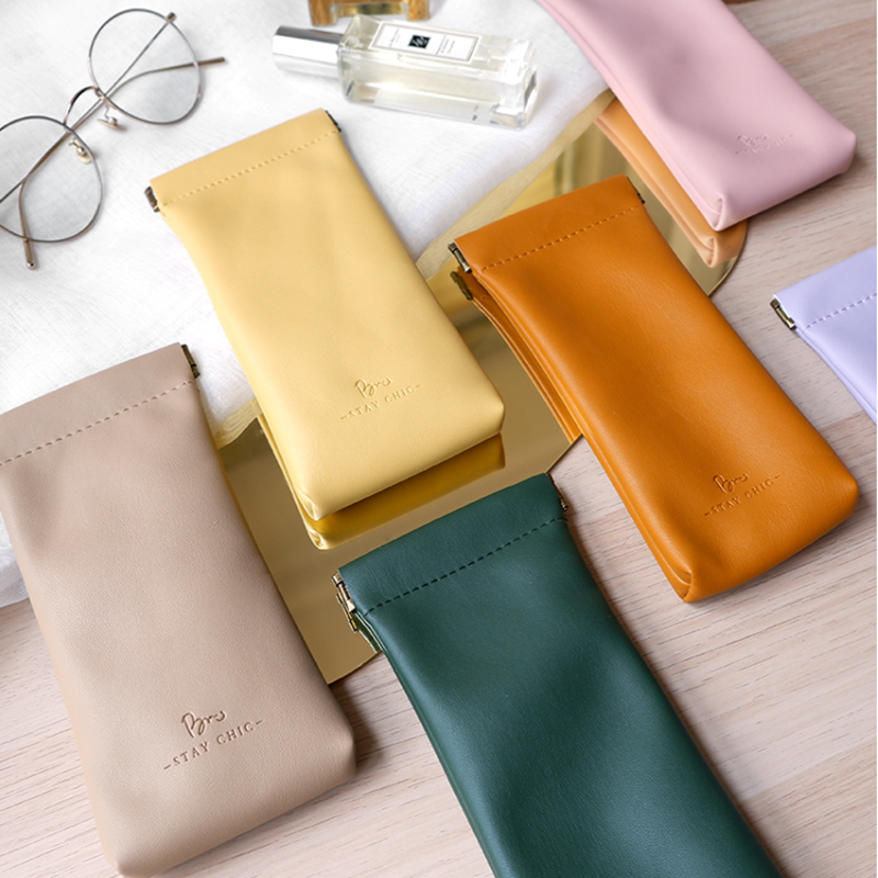 简约便捷式随身收纳袋首饰口红收纳包眼镜化妆品零钱包多功能收纳,收纳整理,卡包/证件包,淘宝优惠券,粉丝福利购,淘宝优惠卷