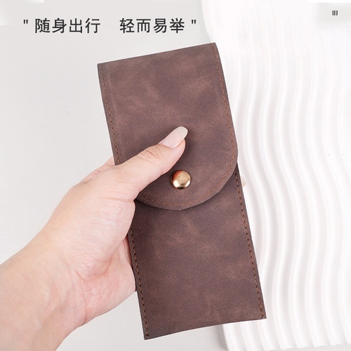 小胖丁化妆刷收纳包便携旅行眼影刷小号出门化妆笔专用收纳袋