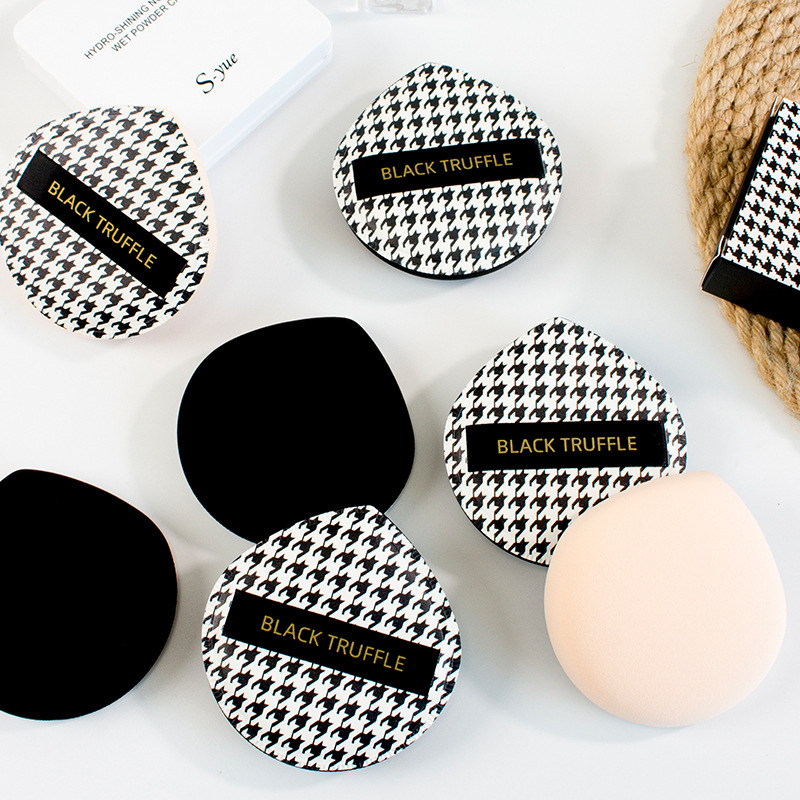 千鸟格棉花糖女尖头不吃粉底液