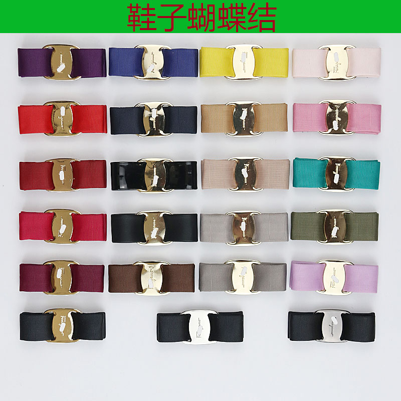 经典款螺纹布条鞋子蝴蝶结鞋花