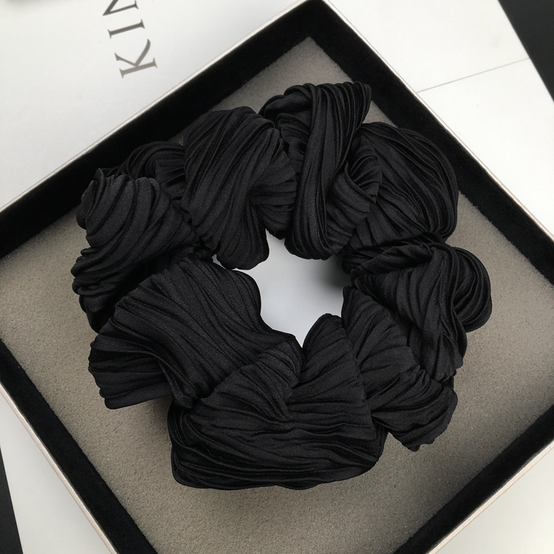 发圈褶皱布艺日韩简约百搭发饰