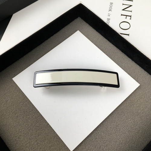 一字夹后脑勺横夹简约亚克力扎