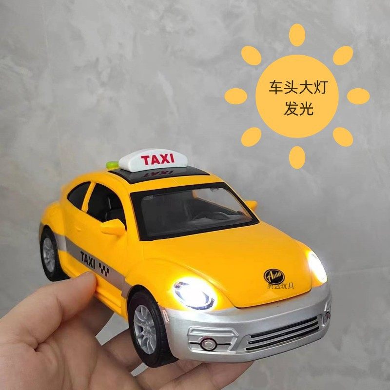 儿童仿真交通工具惯性发光可开门惯性/回力/滑行玩具