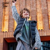 terre 蓬马大童羽绒服背心25冬装 男女儿童pomme 运动系列 新款