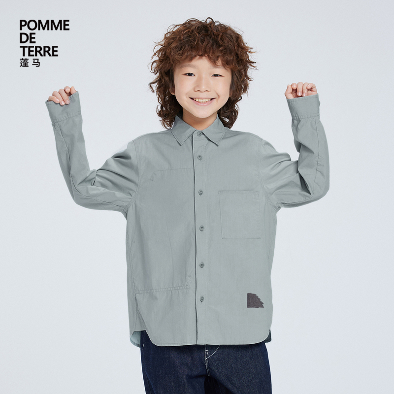 pomme[毛怪]衬衫江南布衣大童