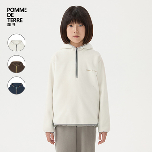 [运动系列]新款蓬马大童卫衣摇粒绒25秋男女儿童pomme de terre