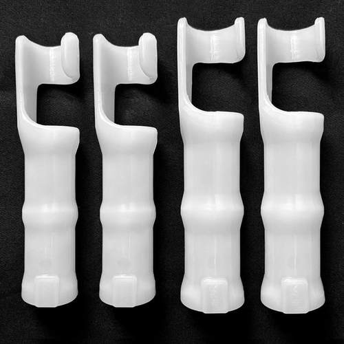 加厚白色新料耐用正反卡钢丝卡扣