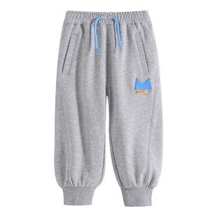 男生女生童装男童运动裤春秋款2024新款儿童洋气休闲卫裤男孩裤子