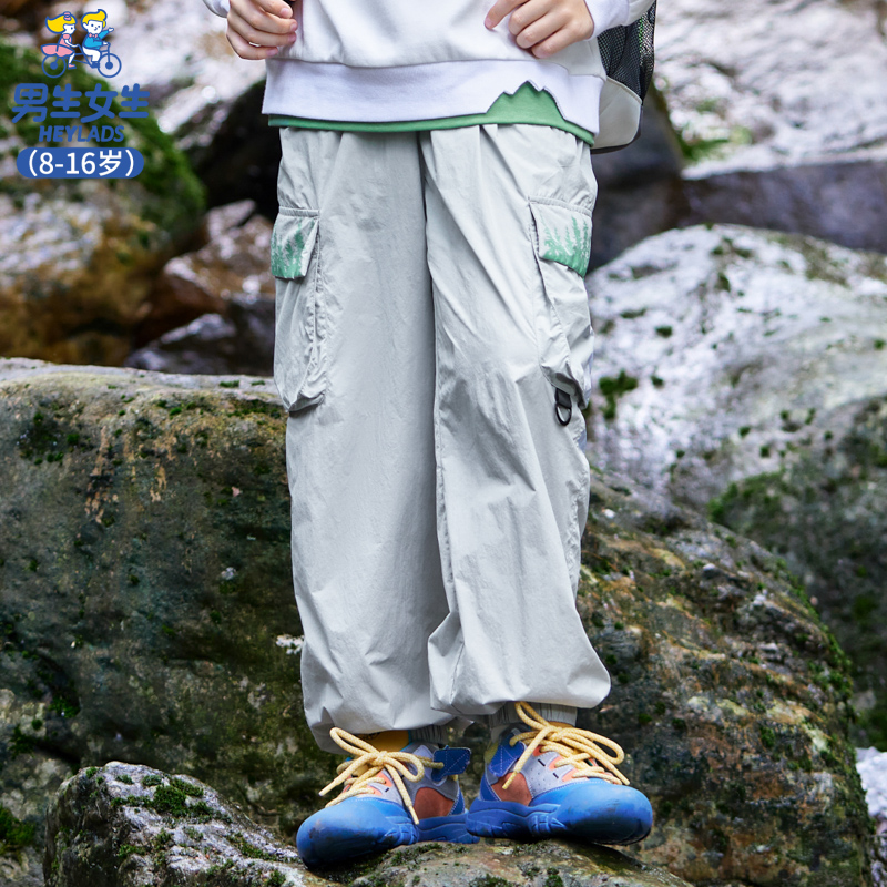 男生女生童装男童裤子春秋款