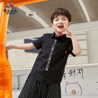 Летняя одежда, летняя футболка, детская рубашка, короткий рукав, в западном стиле, подходит для подростков
