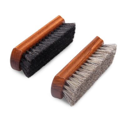 collonil德国进口马毛刷两色真皮鞋专用护理工具