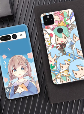 适用于谷歌pixel6pro手机壳pixel8pro/pixel6A/pixel4XL保护套pixel5a5G软壳7A防摔硅胶卡通可爱个性硅胶