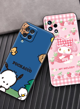 美乐蒂手机壳适用三星s23fe保护套帕恰狗M34/A05防摔F14男女新款m52卡通M31/note7/A32/S21fe/C9/C8/C5pro
