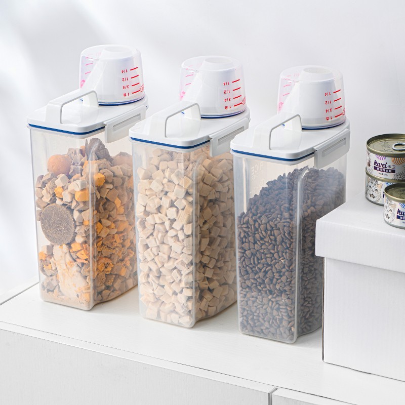 asvel猫粮桶密封防潮狗粮密封罐