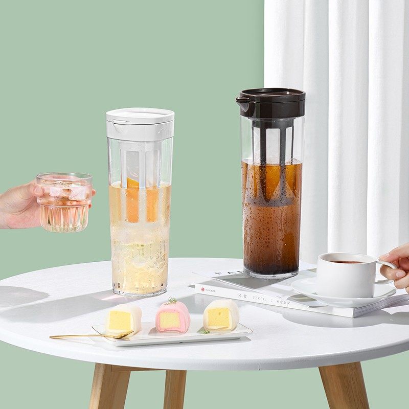 日本asvel冷萃咖啡壶冷泡壶 密封咖啡冷淬壶冷泡茶壶冰滴冷萃杯