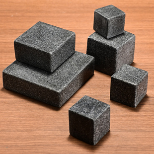 天然石头小石头石材压菜石石头块压重石石头方块配重石摆件装饰石