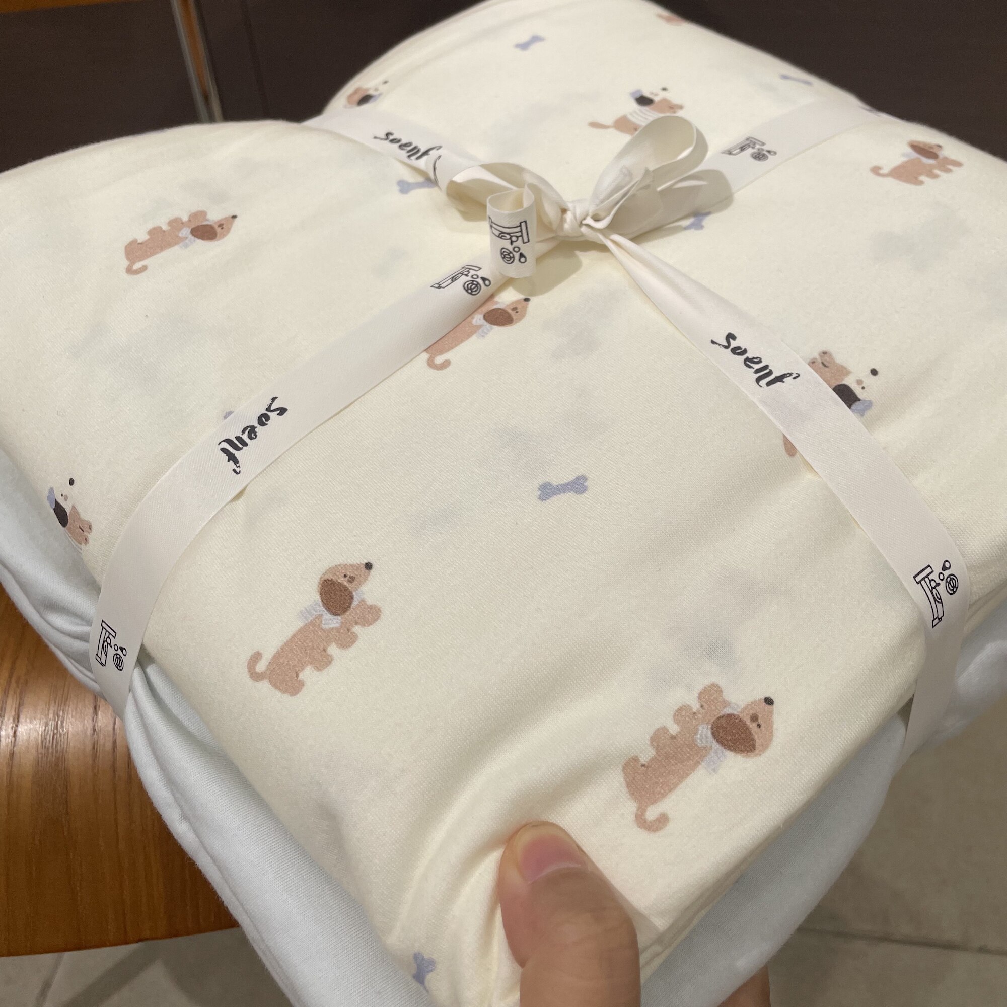 实体同款┃母婴裸睡天竺棉四件套 婴儿全棉针织棉超柔床笠款床品