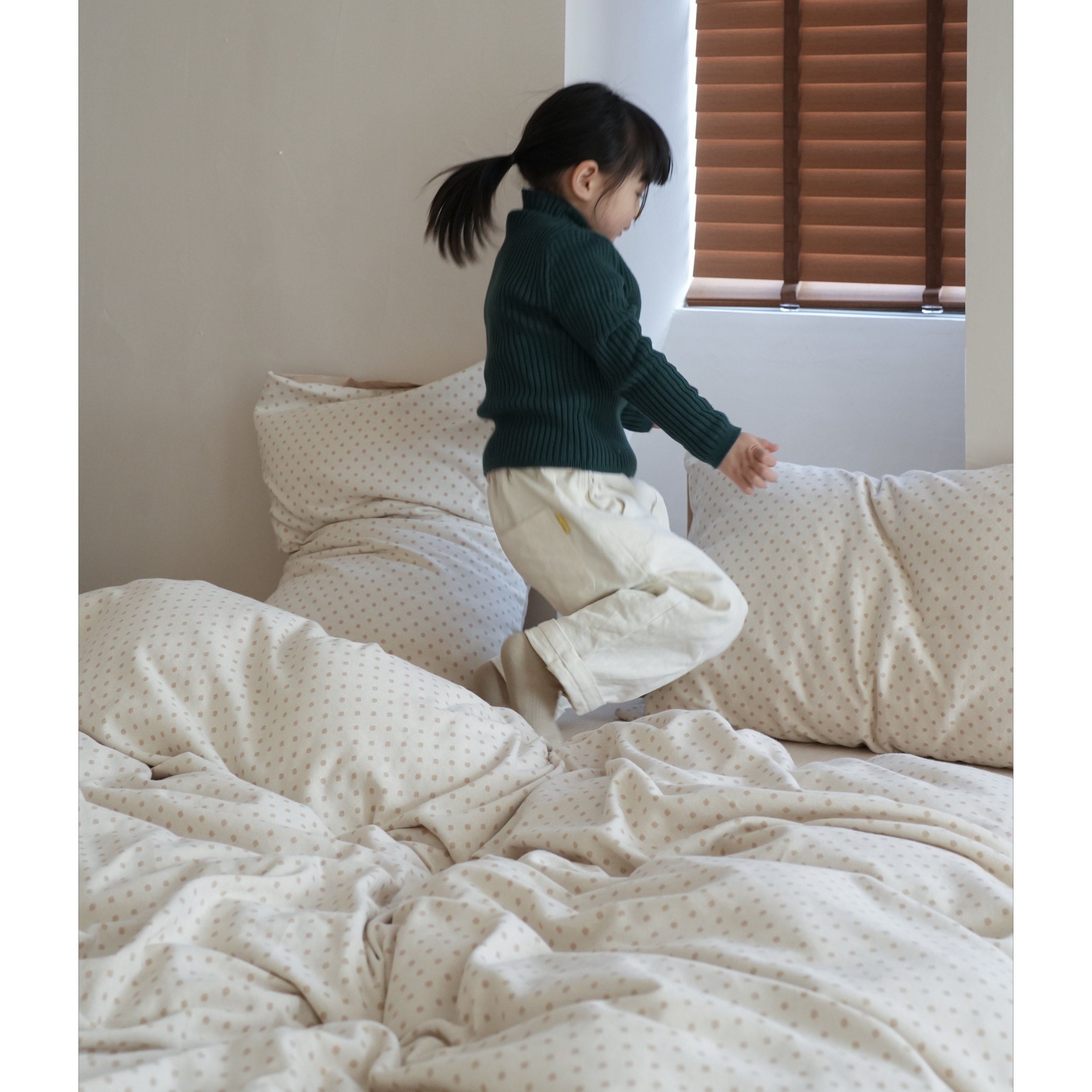 奶fufu加厚天竺棉┃超柔婴儿内衣料针织棉四件套 纯棉母婴儿床品