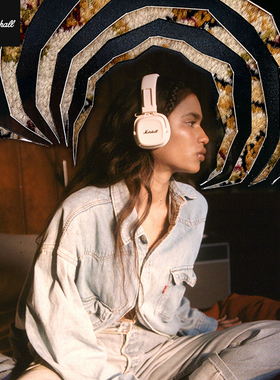 马歇尔 MARSHALL MAJOR V 5代摇滚复古蓝牙耳机 国行正品防伪可查