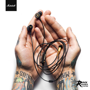 马歇尔 MARSHALL MODE EQ 摇滚重低音入耳线控HIFi耳机 国行正品