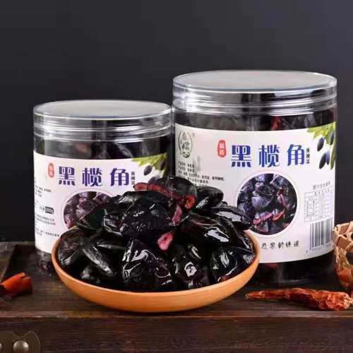 广西乌榄黑榄角干250g\500g瓶装