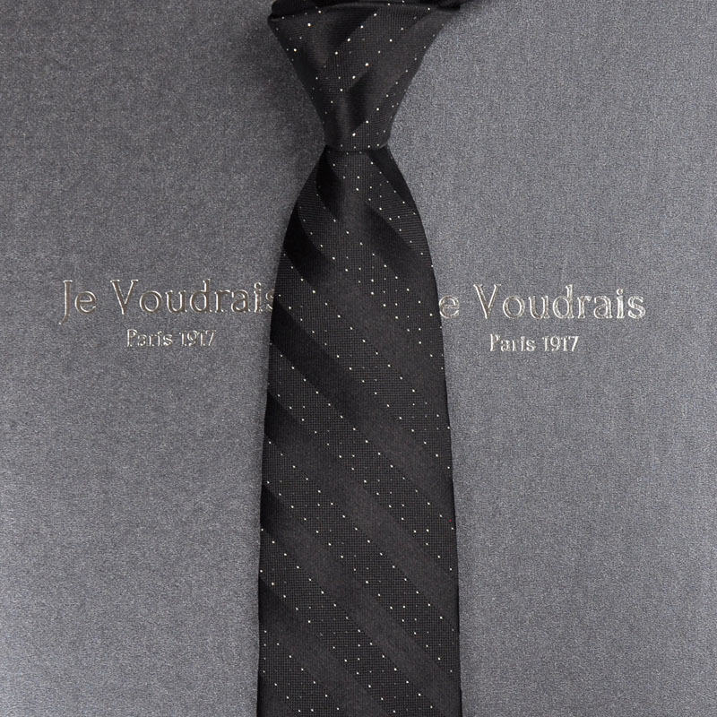 【法国jv】男士真丝窄8cmz18领带